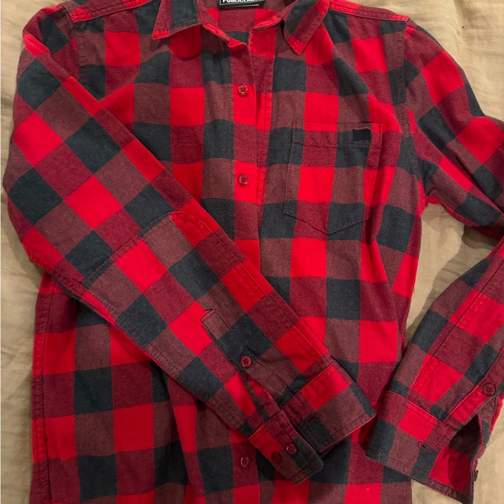 The Hundreds Public Label LS Flannel